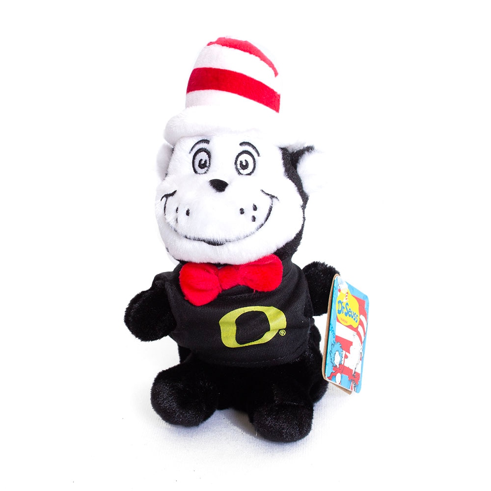 Classic Oregon O, Spirit Product, Yellow, Plush, Gifts, 5", Cat in Hat, Aurora, Palm Pals, 834416